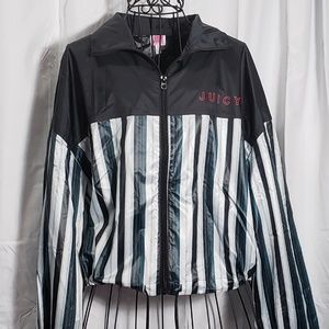 Juicy Couture Shiny Zip-Up Track Jacket
